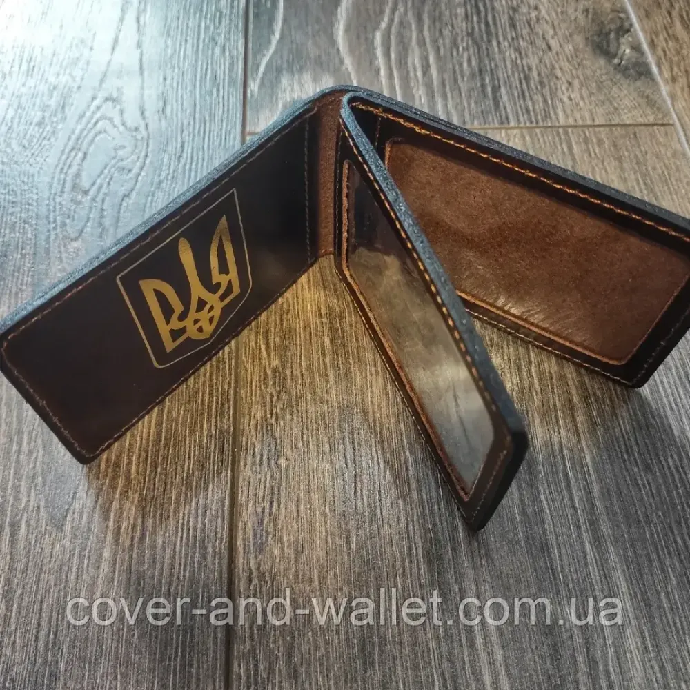 Обкладинка з додатковим відділенням Міністережне ревіння (тиснення золотом) Київ - фото 6