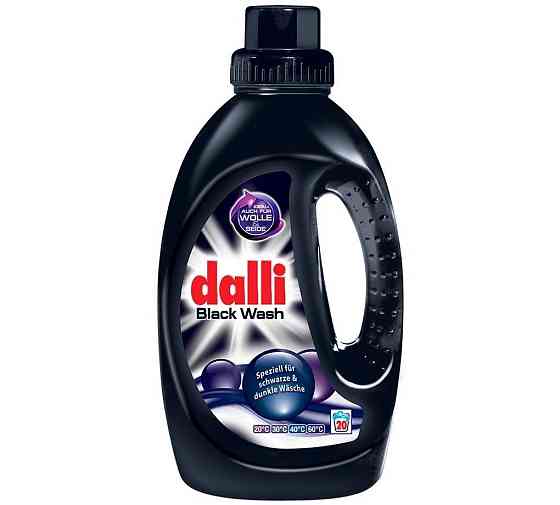 Гель для прання чорної білизни Dalli Black Wash 1.1L 20st Львів