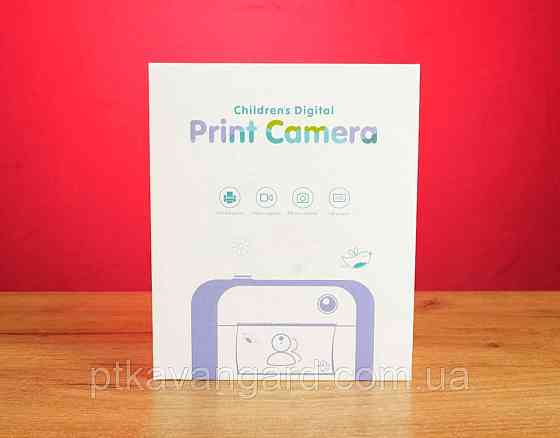 Фотоаппарат принтер детский 
