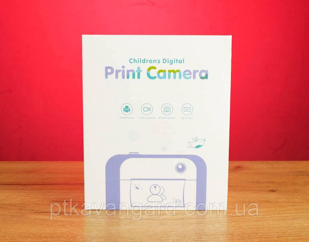 Фотоаппарат принтер детский 