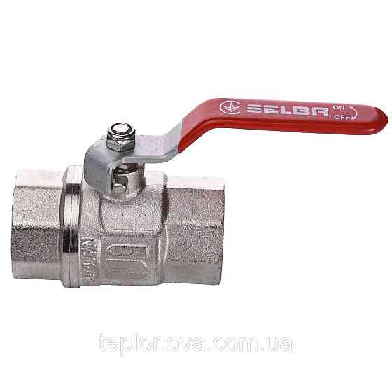 Кран шаровый прямой SELBA 1 1/4″ ВВ КР SL1506 Черновцы