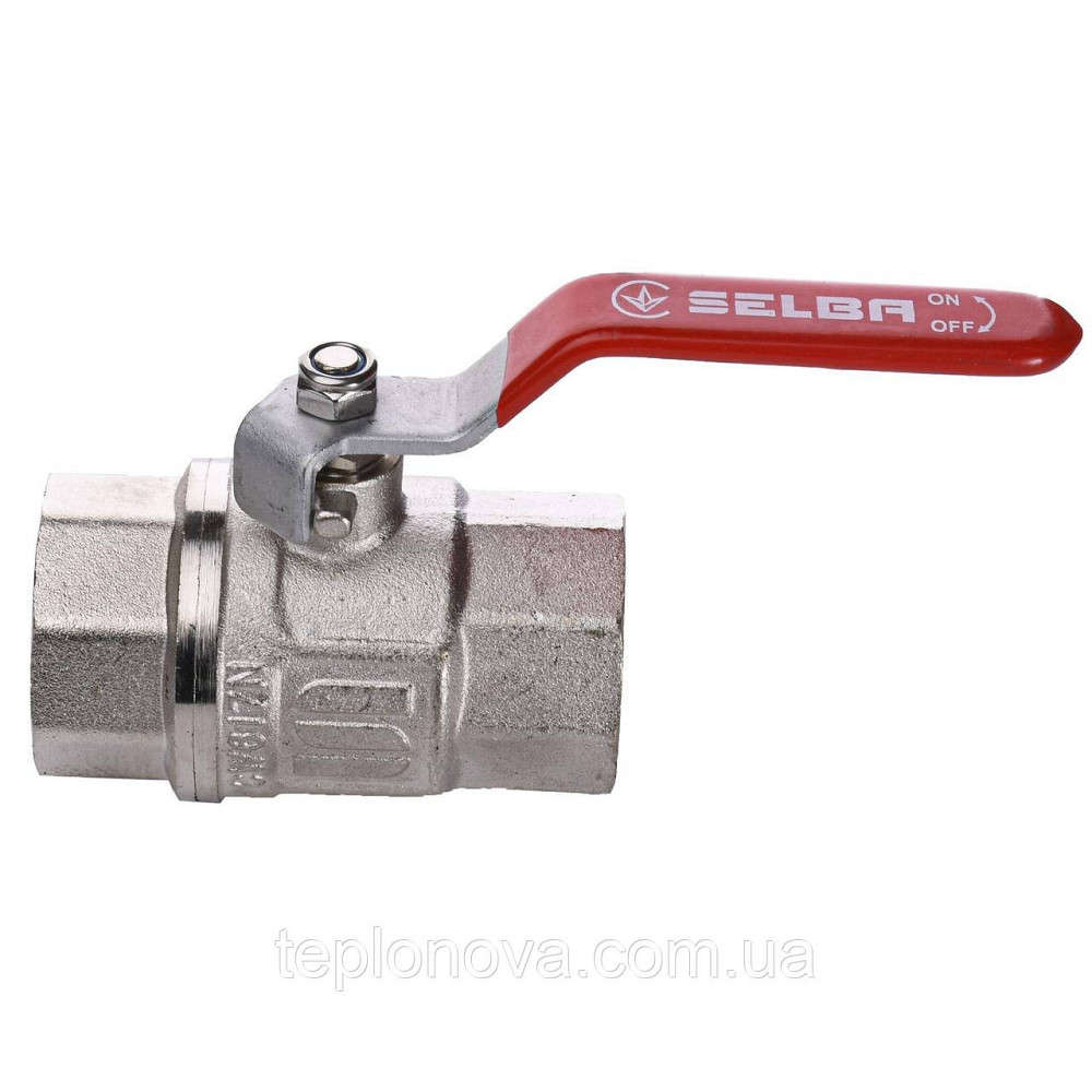 Кран шаровый прямой SELBA 1 1/4″ ВВ КР SL1506 Черновцы - изображение 3