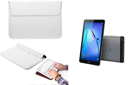 Чохол-конверт VitoCase для Huawei Mediapad T3 7 (BG2-U01), з функцією підставки для планшета Білий Київ