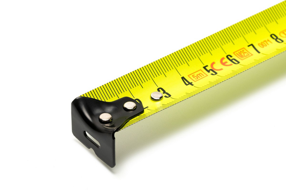 WERTVOLL Рулетка WERTVOLL 5 м×27 мм фіксатор полотна кнопка STOP покриття TPR нейлонове покритт Київ - фото 7