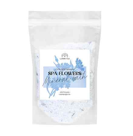 Соль для ванны SPA Цветы Lunnitsa 300 г Киев