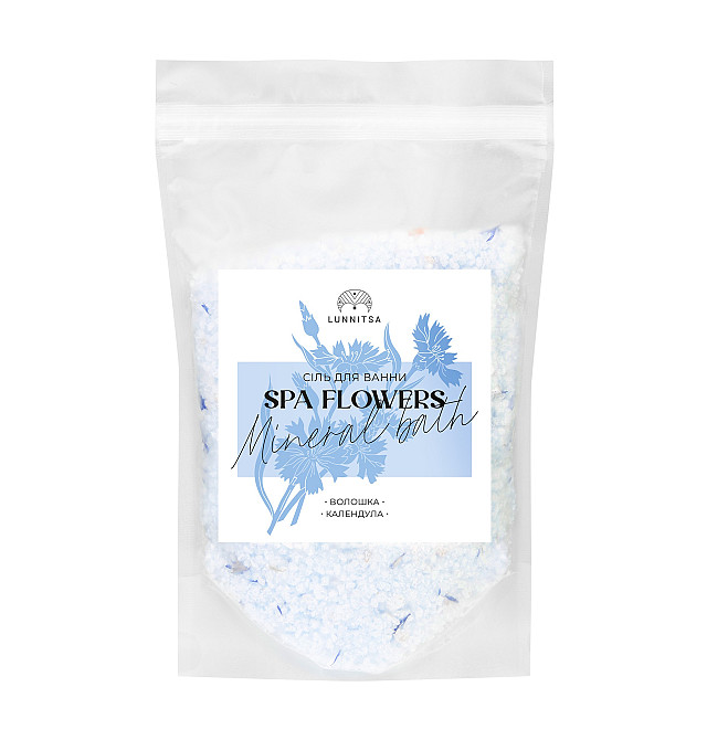 Соль для ванны SPA Цветы Lunnitsa 300 г Киев - изображение 1