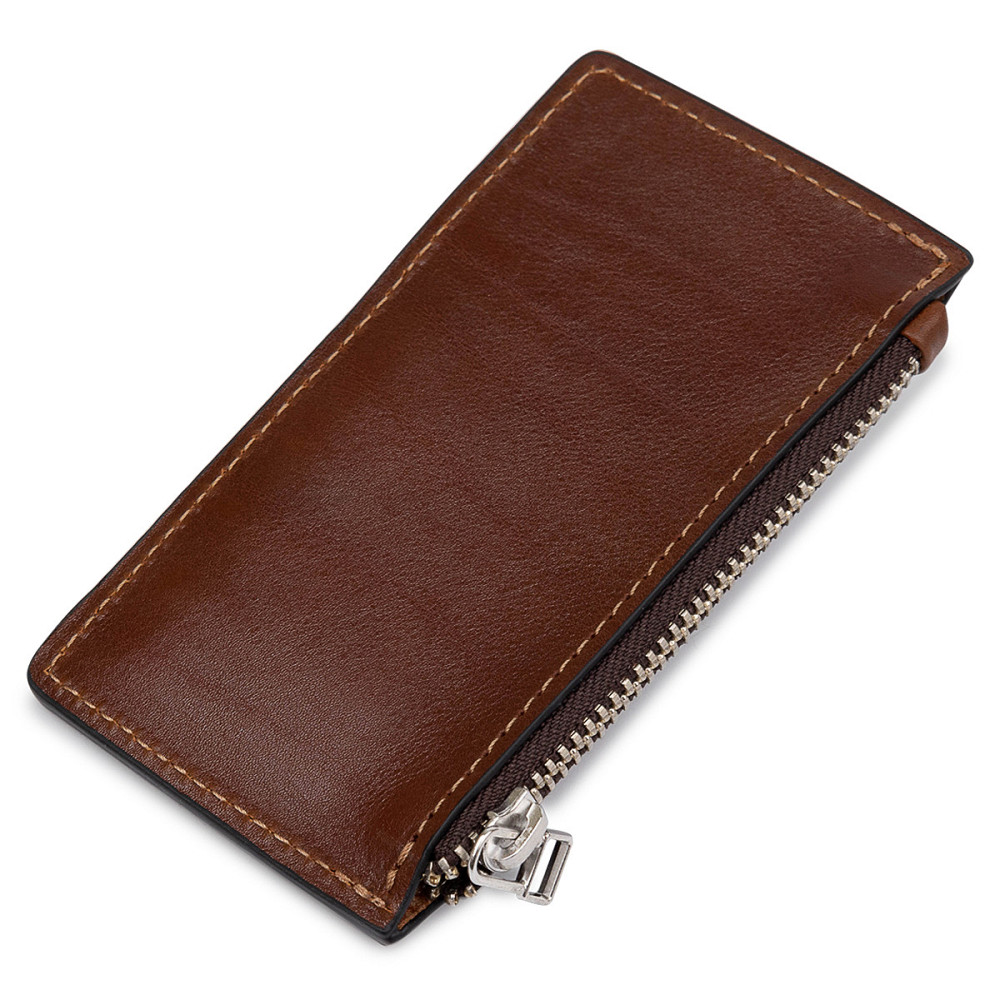 Кожаный мужской картхолдер Коричневый (GRANDE PELLE) Киев - изображение 6