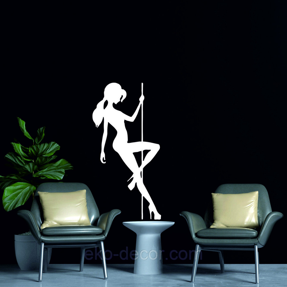 Декоративное настенное Панно «Стриптиз», Декор на стену 50*25 см, Белый Киев - изображение 3