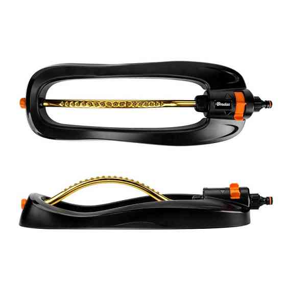 Зрошувач осцилівний компактний з алюмінієвою дугою, BLACK LINE, ECO-2816 Київ