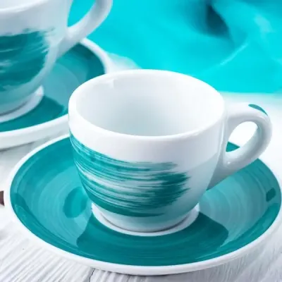 Чашка Ancap espresso 75 мл, серія Verona Millecolori Green (35112) Винница