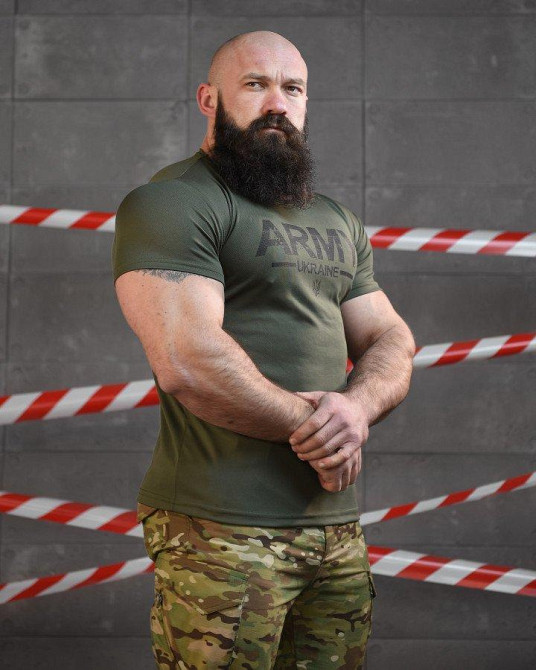 Тактична футболка потовідвідна SABUR АРМІЯ ОЛИВА ВТ6727 Одеса - фото 2