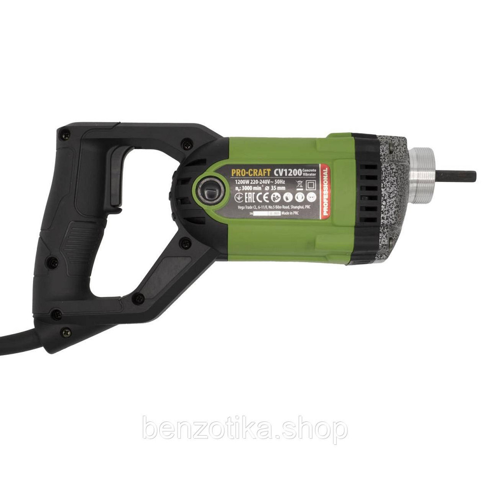 Вібратор для бетону Procraft CV1200 (з булавою 1,5 м) Киев - изображение 2
