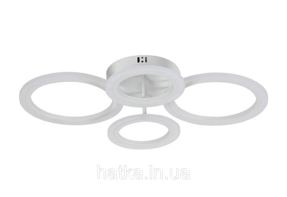 Світлодіодна люстра VALESO G 2716/2+2 Білий 72W Київ - фото 2