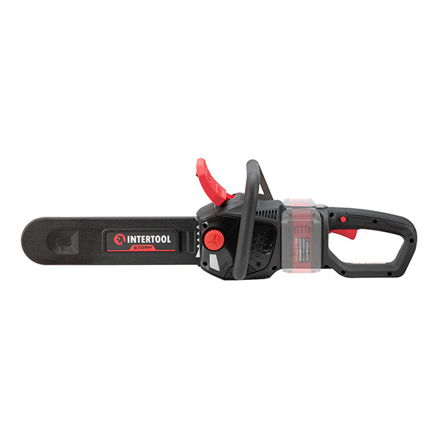 Пила цепная аккумуляторная INTERTOOL WT-9211,40 В, шина 35 см, SDS-система натяжки цепи, без ЗУ и АКБ - бесщеточная Львов - изображение 6