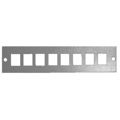 Опто-волоконное оборудование Crosver Лицевая панель SC-08D черная (SC-08D black / 164197) Винница - изображение 1