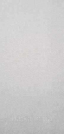 Обои виниловые на флизелине Rasch County Living метровые однотонные матовые под ткань лен светло зеленые Киев