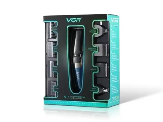 Машинка для стрижки волосся 5 в 1 акумуляторна підзарядка від USB VGR V-172 Одеса