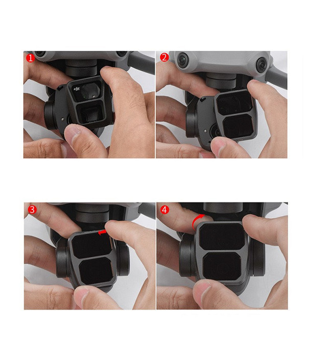 Фильтр DJI Air 3 ND8-64 набор STARTRC 1125238 Киев - изображение 3