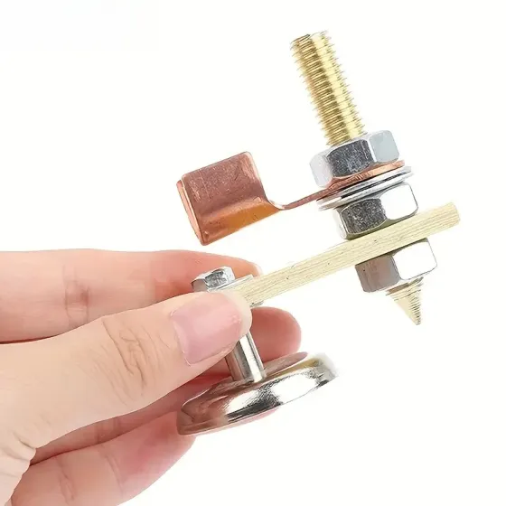 Магнітна клема для зварювання споттера 32 мм Київ