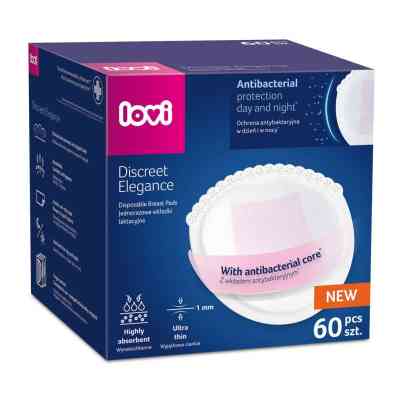 Вкладиш для бюстгальтера Lovi Discreet Elegance 60 шт. білі (19/607new) Вінниця