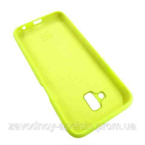 Samsung J6 Plus J610 Чохол силіконовий Silicone Cover (жовтий) Одеса