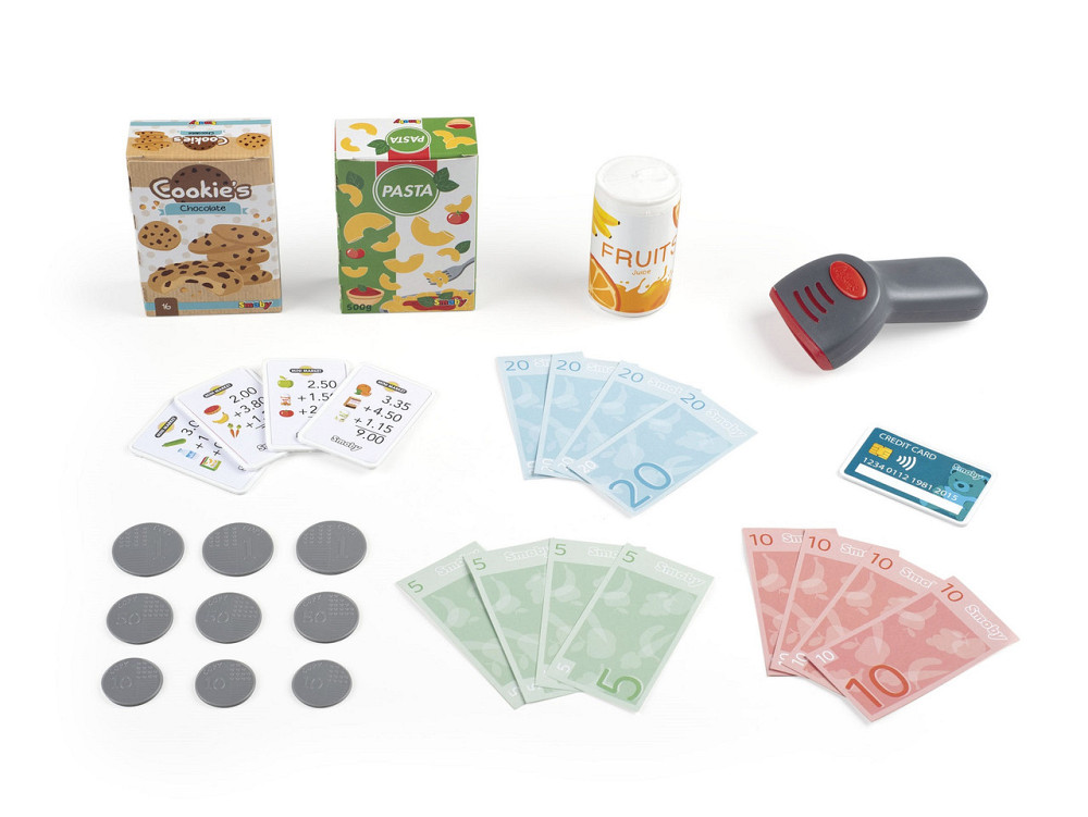 Детская электронная касса Smoby с терминалом, весами, звуковым сканером (350114) Киев - изображение 3