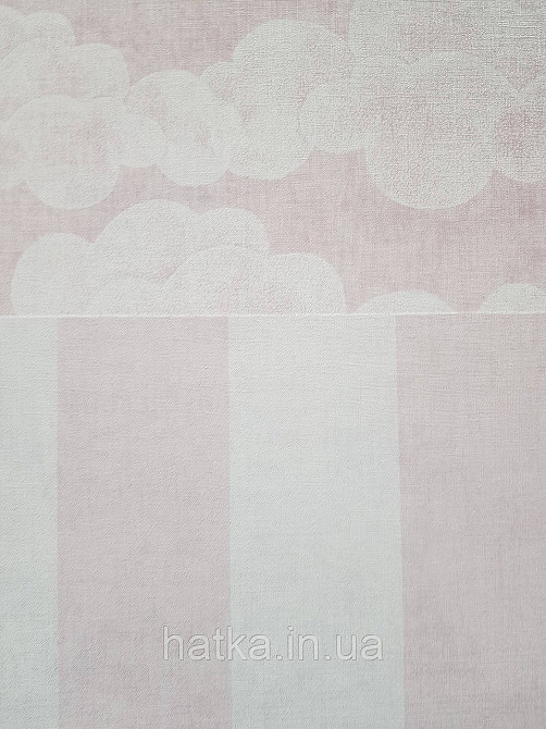 Обои виниловые на флизелине AS Creation Mia and Paul 0.53х10  полосы широкие розовые белые Киев - изображение 3