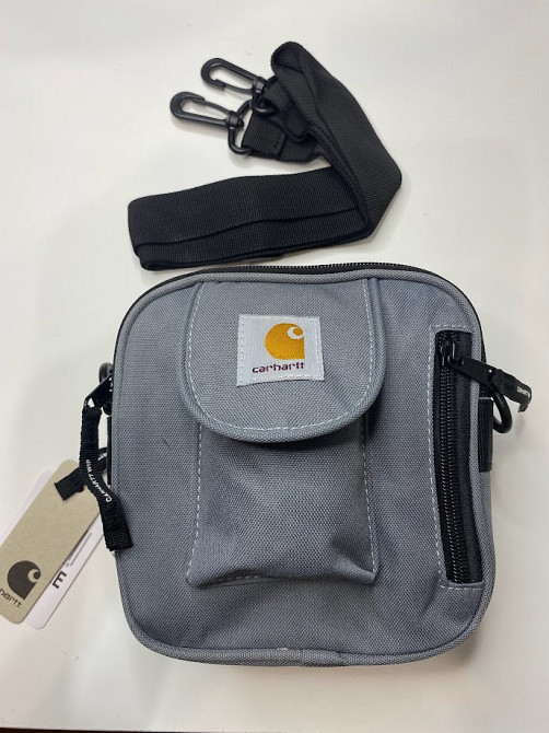 Сумка через плече Carhartt Кархарт 17х17х7 Сірий Запоріжжя - фото 3