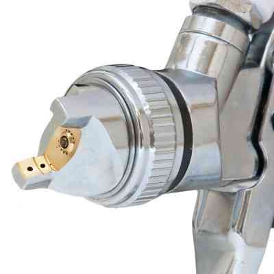 Фарбопульт Sigma HVLP 1.3мм (хром) верхній бак (пласт) (6812131) Вінниця