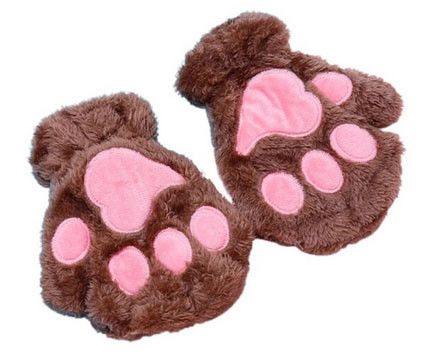 Рукавички без пальців жіночі хутряні Київ - фото 2