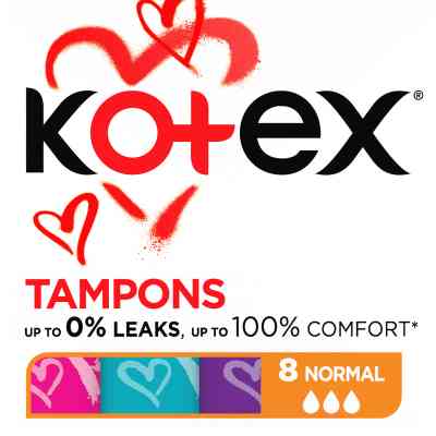 Тампоны Kotex Normal 8 шт. (5029053534534) Винница