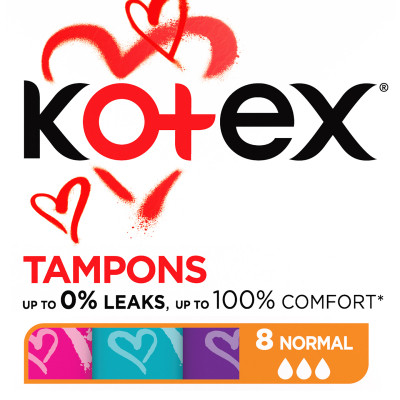 Тампони Kotex Normal 8 шт. (5029053534534) Вінниця - фото 1