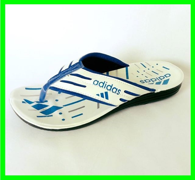 Чоловічі Шльопанці Тапочки Adidas Сланці В'єтнамки Білі (розміри: 40,41,42,43,44) Дніпро - фото 7