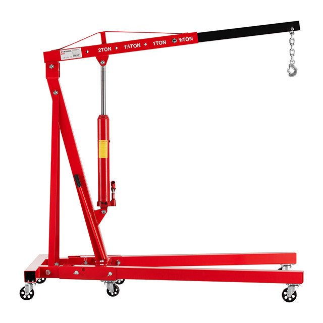 Кран съемник двигателя гидравлический подкатной 2 т (комплект из двух частей) INTERTOOL GT0808 Киев - изображение 2