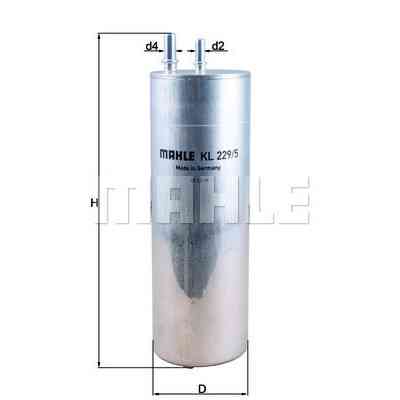 Фильтр топливный Mahle KL229/5 Винница