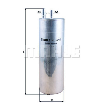 Фільтр паливний Mahle KL229/5 Вінниця - фото 1