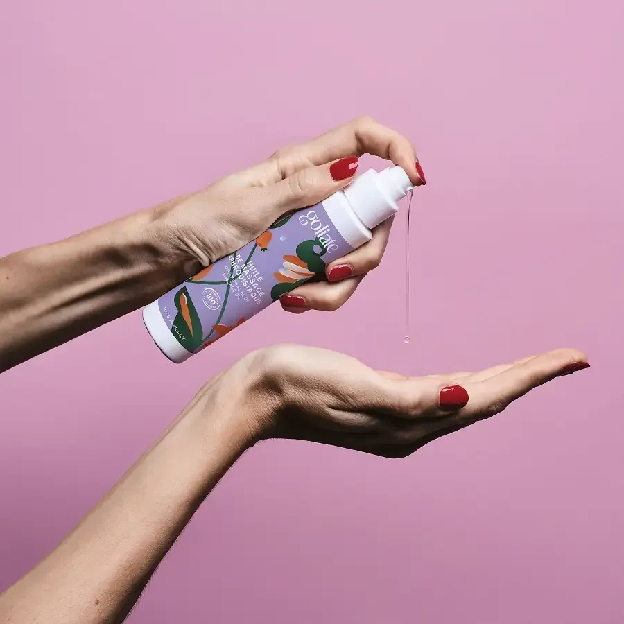 Масажна олія Goliate Huile De Massage Aphrodisiaque 100 мл, органічна, зігрівальний ефект Львів - фото 9