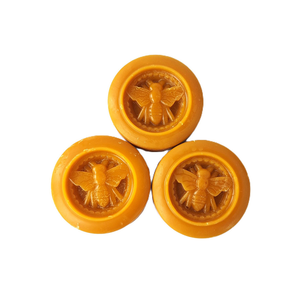 Бджолиний віск, натуральний, чистий для свічок, 50 г, Колір - світло-гірчичний. Одеса - фото 4