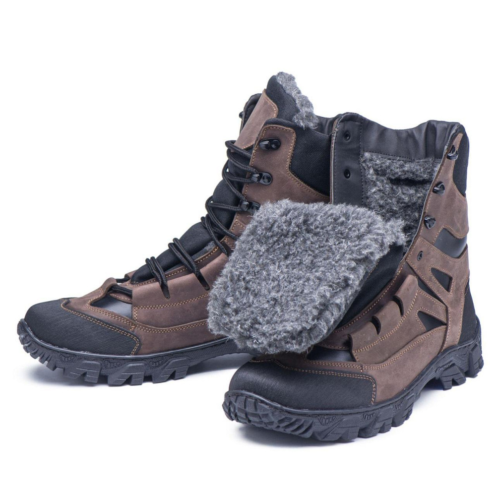 Зимові теплі тактичні високі берці хакі 41 (26,5) Харьков - изображение 7