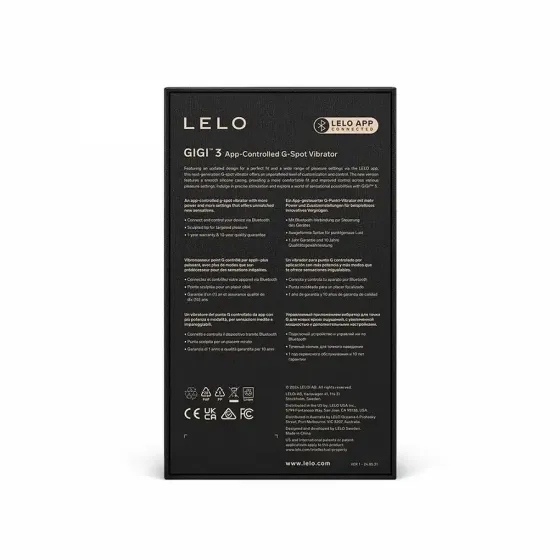 Вібратор точки G LELO GIGI 3 Powder Blue Львів
