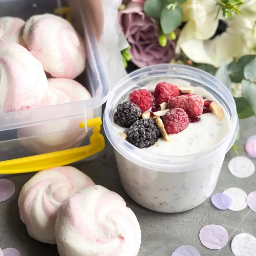 67і  Кругла ємність 0,3 л. (індиго кришка) Житомир