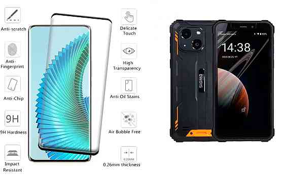 Захисне скло HyperGlass Pro для Sigma mobile X-treme PQ18, PQ18 MAX – максимальна чутливість та захист Київ