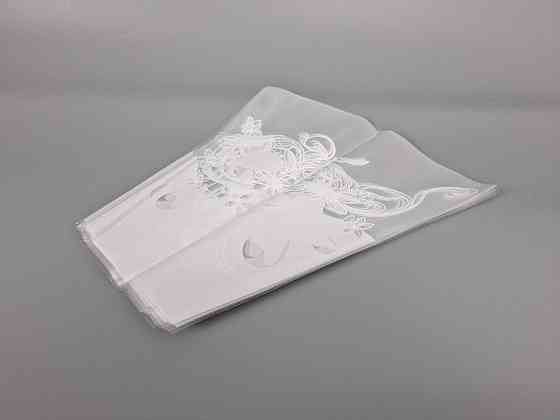 Упаковка конус под цветы h35/13низ/35верх белый (100 шт) 153 (2) (100 шт) Харьков