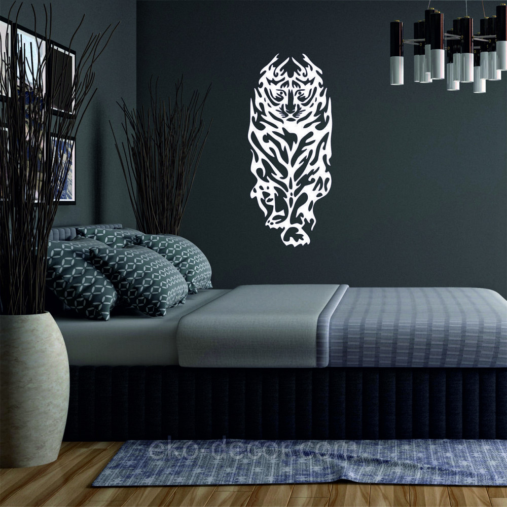 Настенный декор Панно «Тигр» Декор на стену 50*22 см, Белый Киев - изображение 4