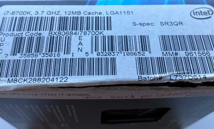 Процесор Intel Core i7-8700K 3.7GHz/8GT/s/12MB s1151 BOX Харьков - изображение 3