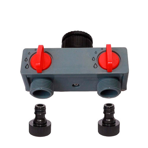 Переходник распределитель на 2 линии для полива, Aqualin 27211 Винница - изображение 5