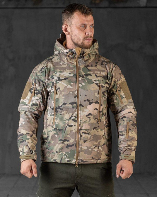 Весняна тактична куртка Soft Shell Silver Knight Windstoper мультикам ОР1234 Одеса - фото 1