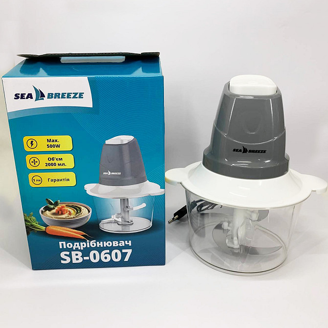 Кухонный блендер для овощей SeaBreeze SB-0607, Блендер переносной с переключением режимов MN-30 Львов - изображение 2