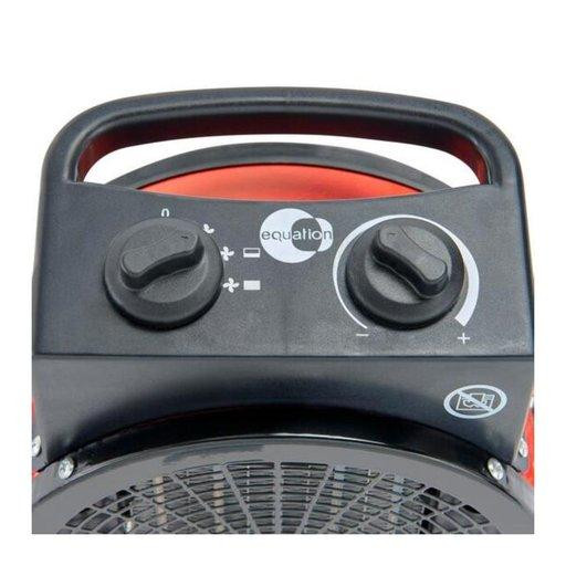 Тепловентилятор обогреватель 3000 Вт железный красный Equation Киев - изображение 3