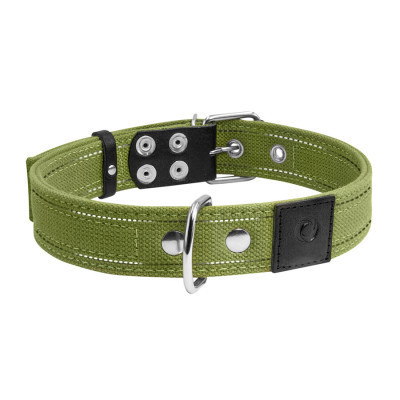 Нашийник для тварин Collar Брезент подвійний Ш 20 мм Д 31-41 см (6136) Вінниця - фото 2